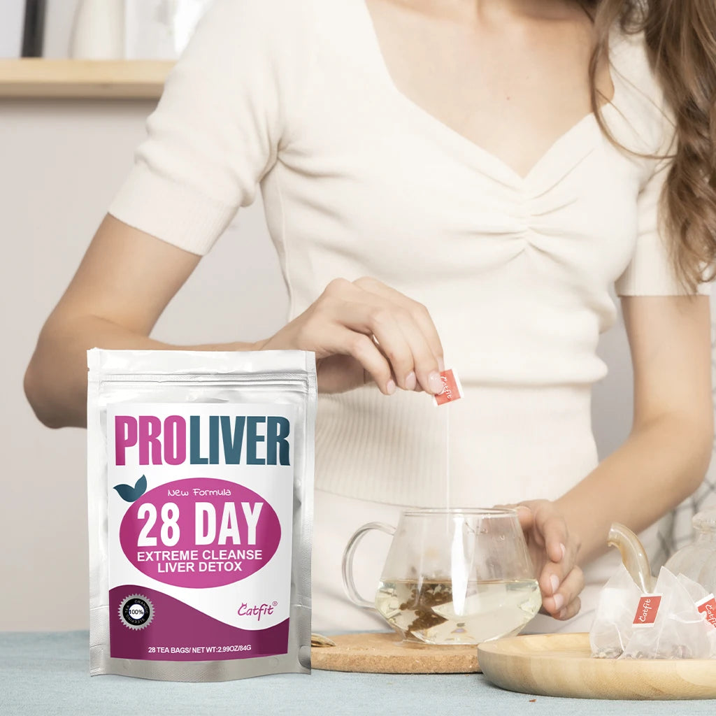 28day Detox Liver Tea for Improve Liver Function