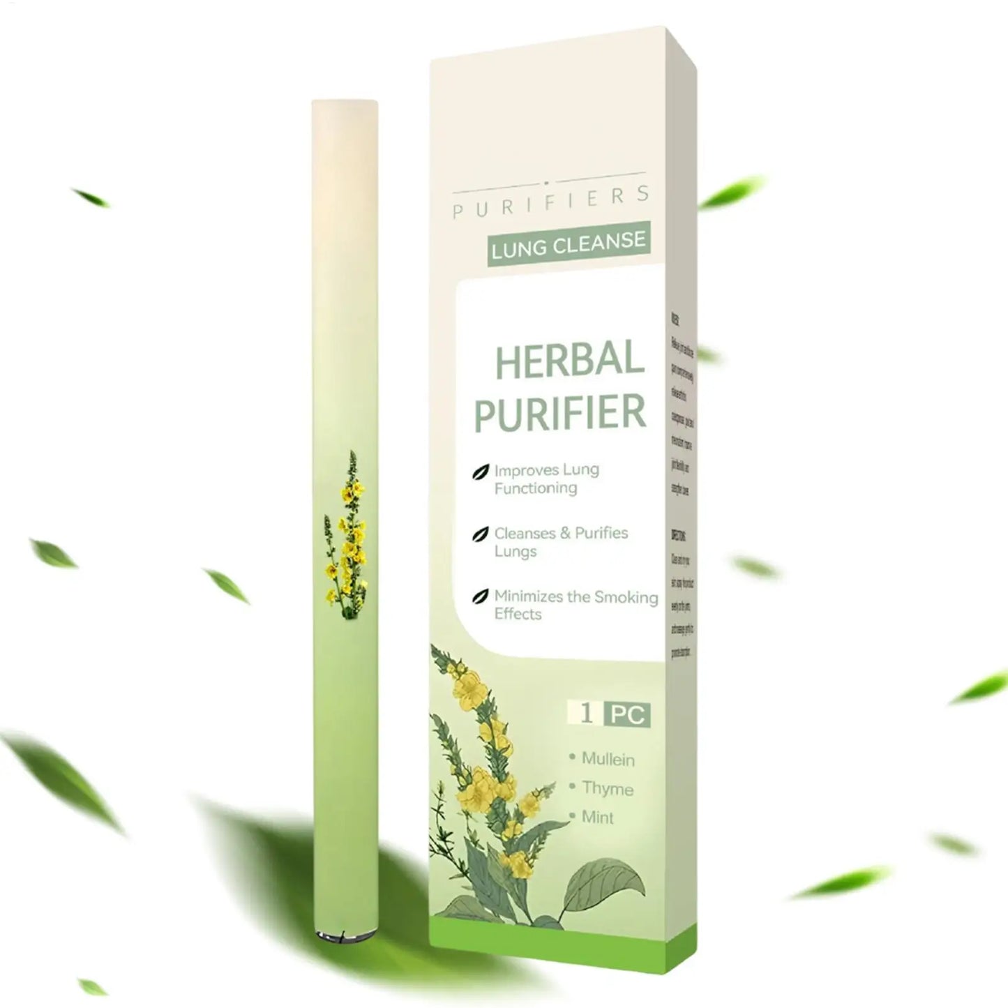 Lung Nasal Inhaler Natural Air Freshening Soothing Diffuser