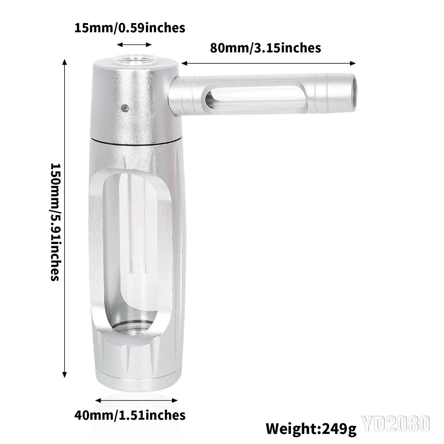 Handheld Smoking Pipe Grass Hookah Set