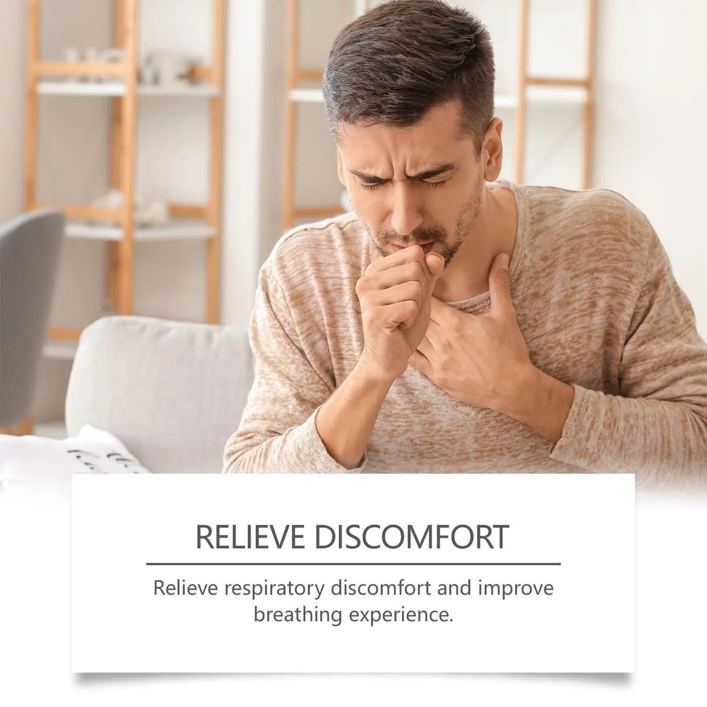 Lung Nasal Inhaler Natural Air Freshening Soothing Diffuser
