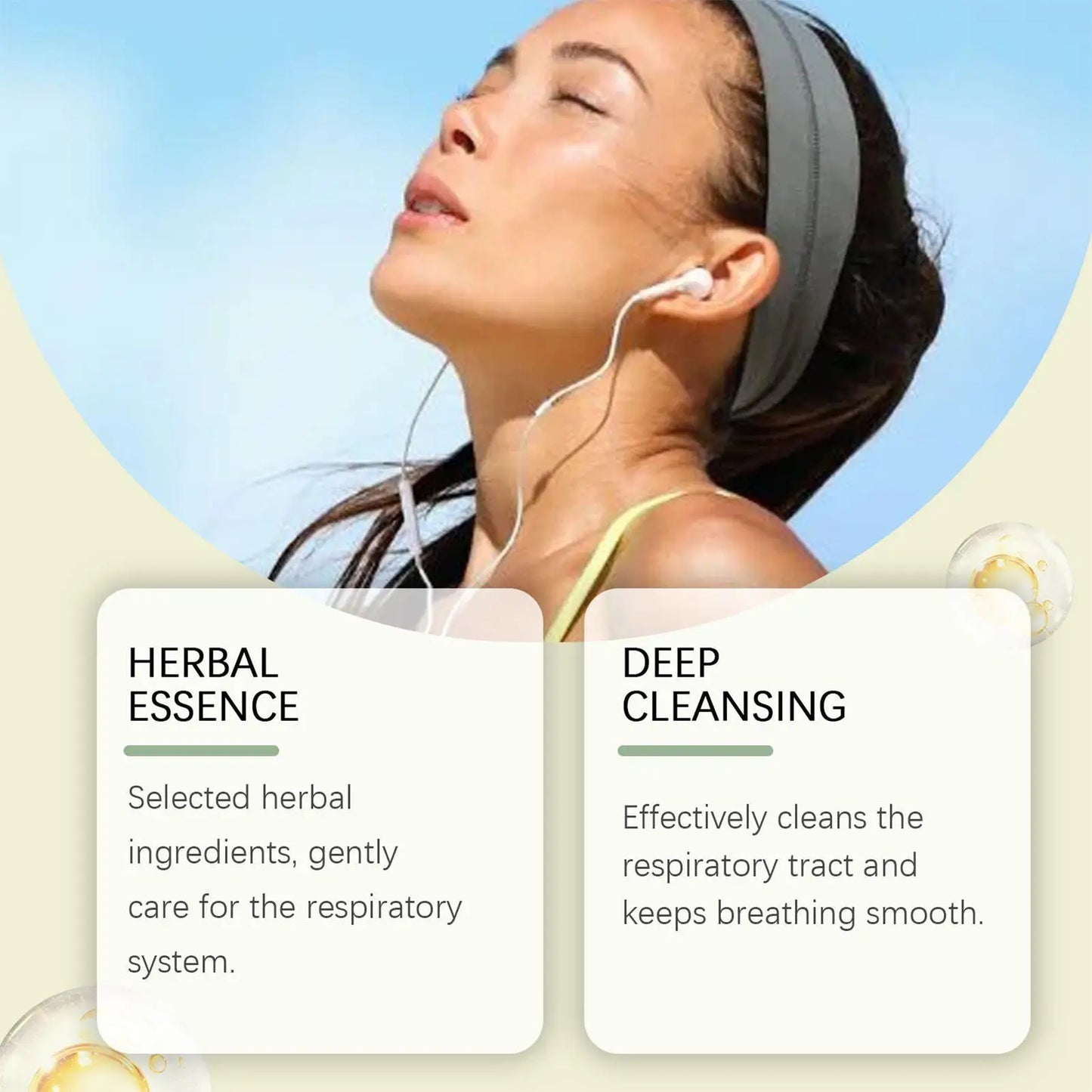 Lung Nasal Inhaler Natural Air Freshening Soothing Diffuser