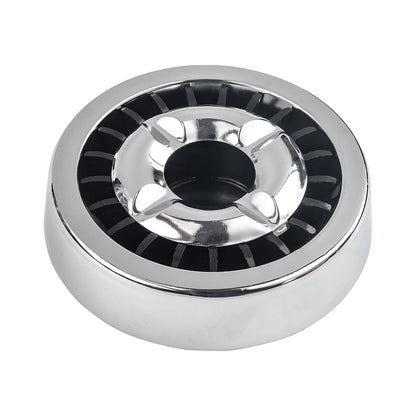 Smokeless Ashtray Metal Rotatable