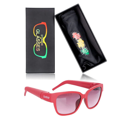 Sunglasses Hidden Storage Removable Rolling Paper Glasses