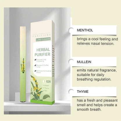 Lung Nasal Inhaler Natural Air Freshening Soothing Diffuser