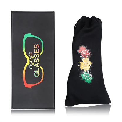 Sunglasses Hidden Storage Removable Rolling Paper Glasses