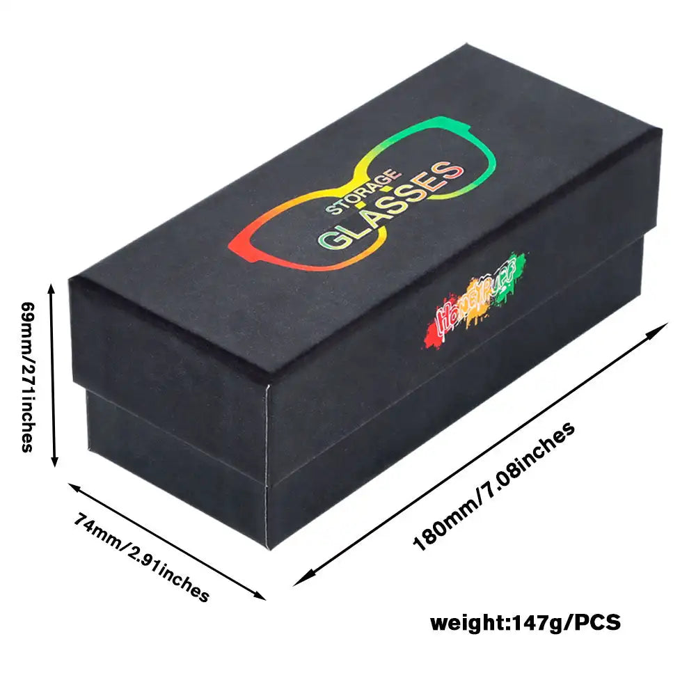 Sunglasses Hidden Storage Removable Rolling Paper Glasses