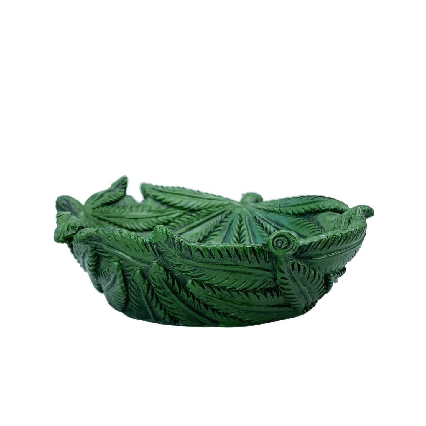 Resign green leaves Ashtray