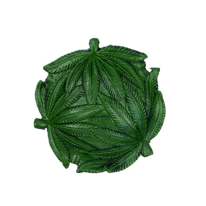 Resign green leaves Ashtray