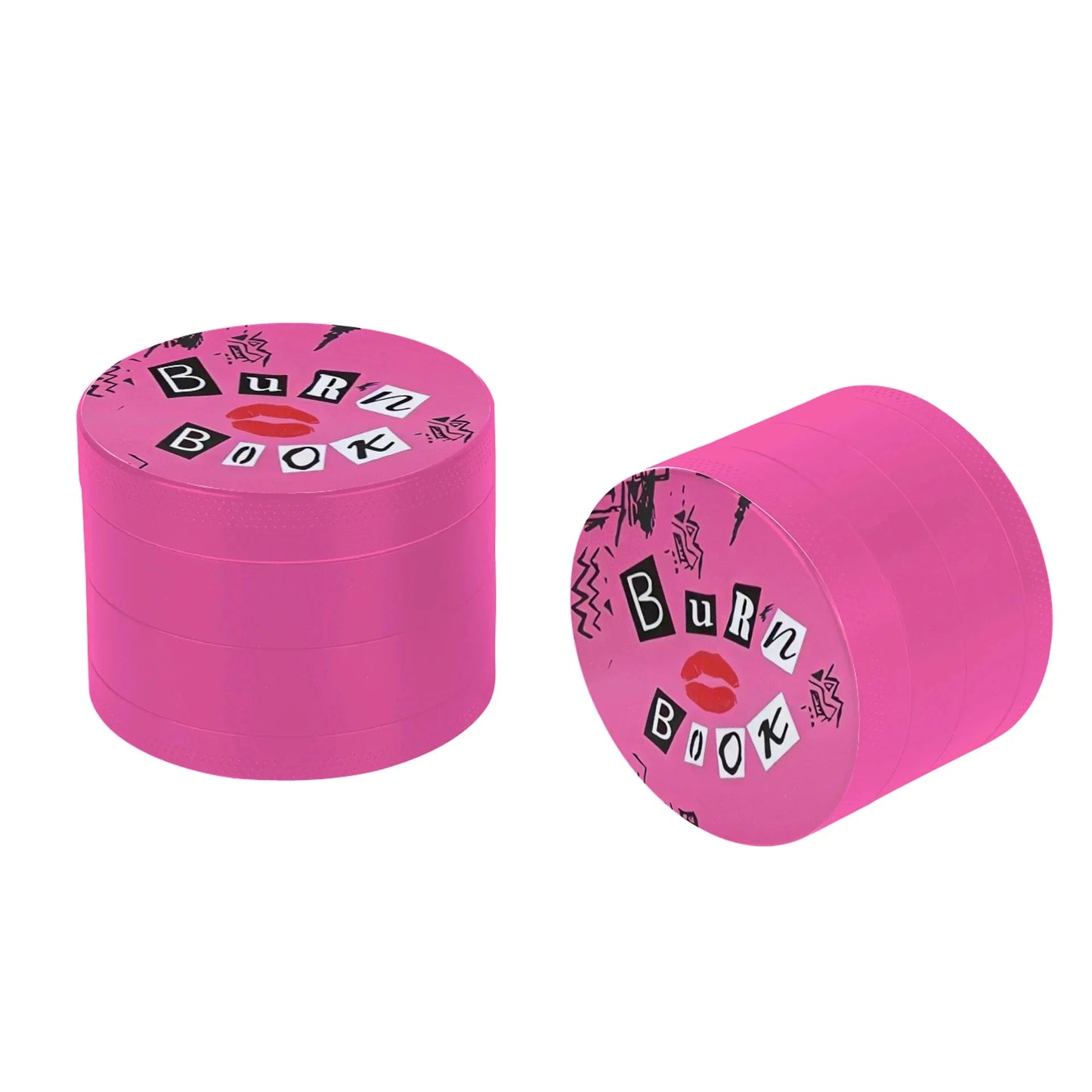 Burn Book Combo Rolling Tray and Metal Grinder 2inch